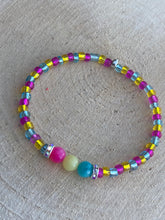 Load image into Gallery viewer, Pan Pride Stretch Bracelet