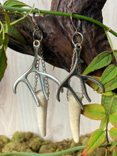 Load image into Gallery viewer, Deer Antler Tip Earrings
