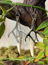 Load image into Gallery viewer, Deer Antler Tip Earrings
