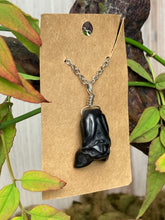 Load image into Gallery viewer, Obsidian Bat Necklace
