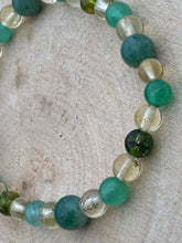 Load image into Gallery viewer, LEMON LIME SODA ~ Green Aventurine, Yellow Quartz
