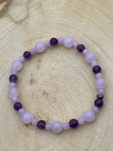 Load image into Gallery viewer, PURPLE BUBBLES ~ Lavender Jade and Amethyst
