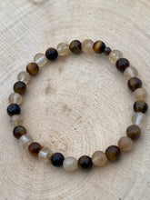 Load image into Gallery viewer, EYE OF THE TIGER ~ Tiger Eye and Volcano Quartz
