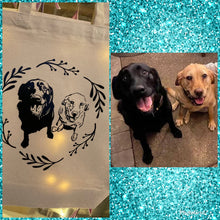 Load image into Gallery viewer, Custom Pet Tote bag
