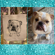 Load image into Gallery viewer, Custom Pet Tote bag
