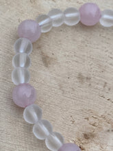 Load image into Gallery viewer, BIRTHDAY CAKE ~ Rose Quartz and Frosted Quartz
