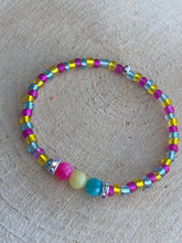 Load image into Gallery viewer, Pan Pride Stretch Bracelet
